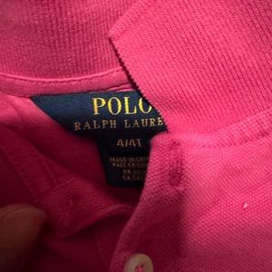 Ralph Lauren 4t girls polo